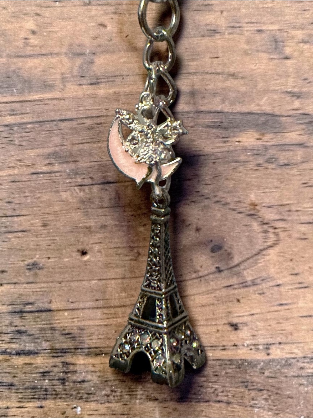 Charming Eiffel Tower & Fairy Bag Charm / Keychain